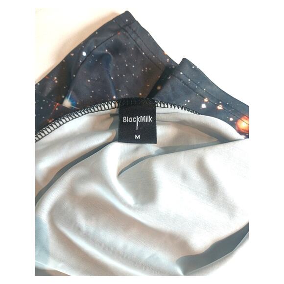 BLACKMILK GALAXY BLUE BLACK DRESS SIZE MEDIUM MADE IN AUSTRALIA - Picture 7 of 11